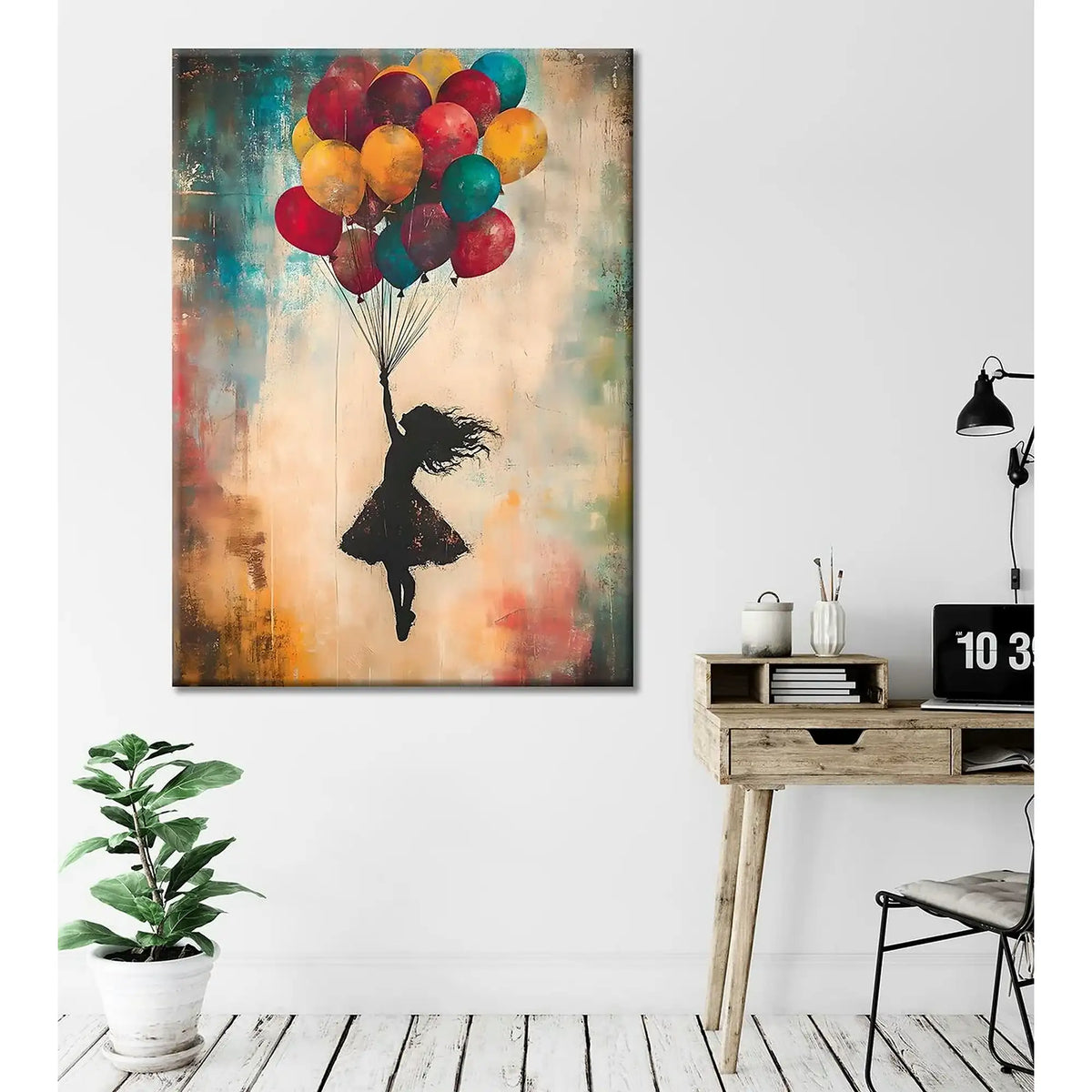 Tablou WY455, multicolor, pânză, 50x70 cm