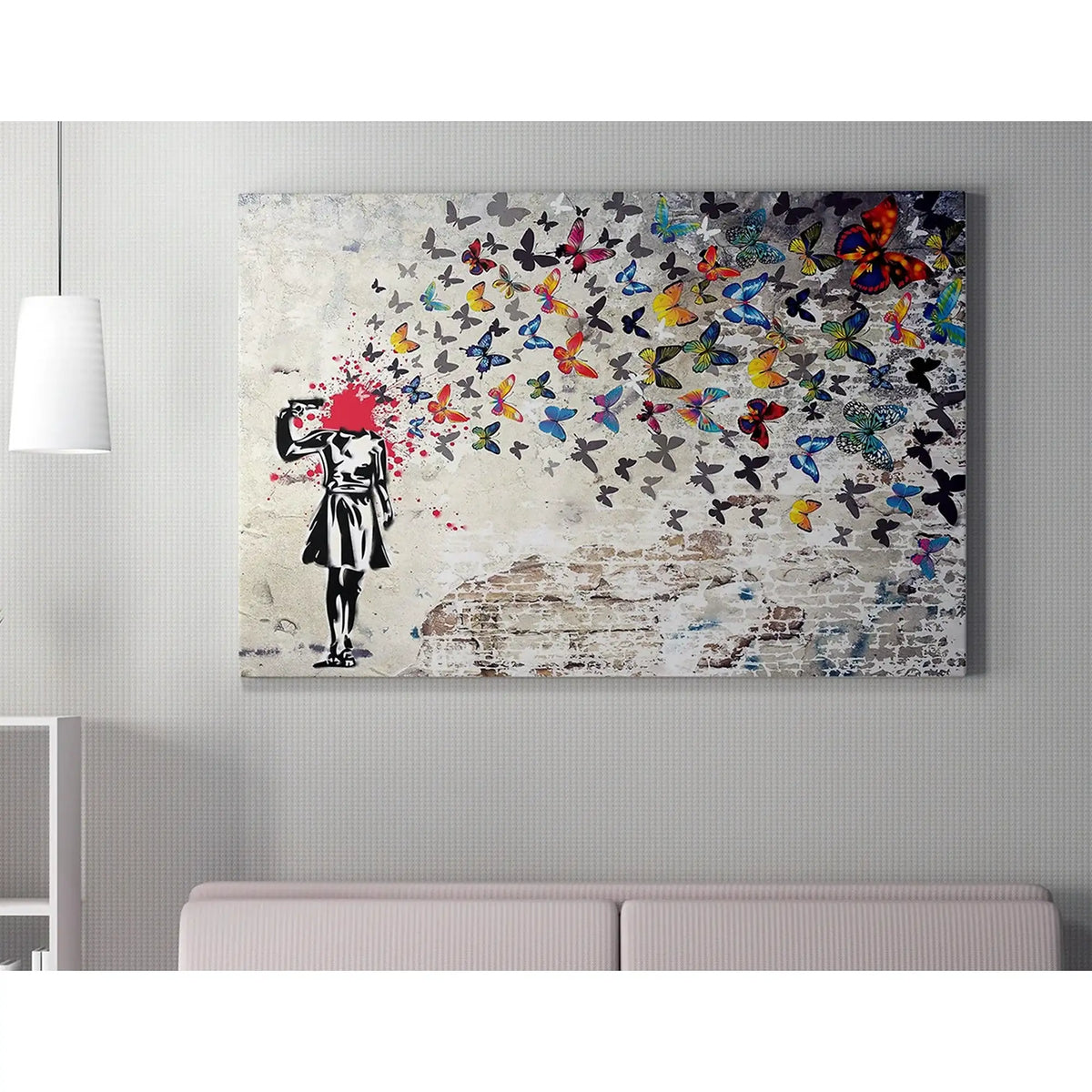 Tablou WY51, multicolor, pânză, 50x70 cm