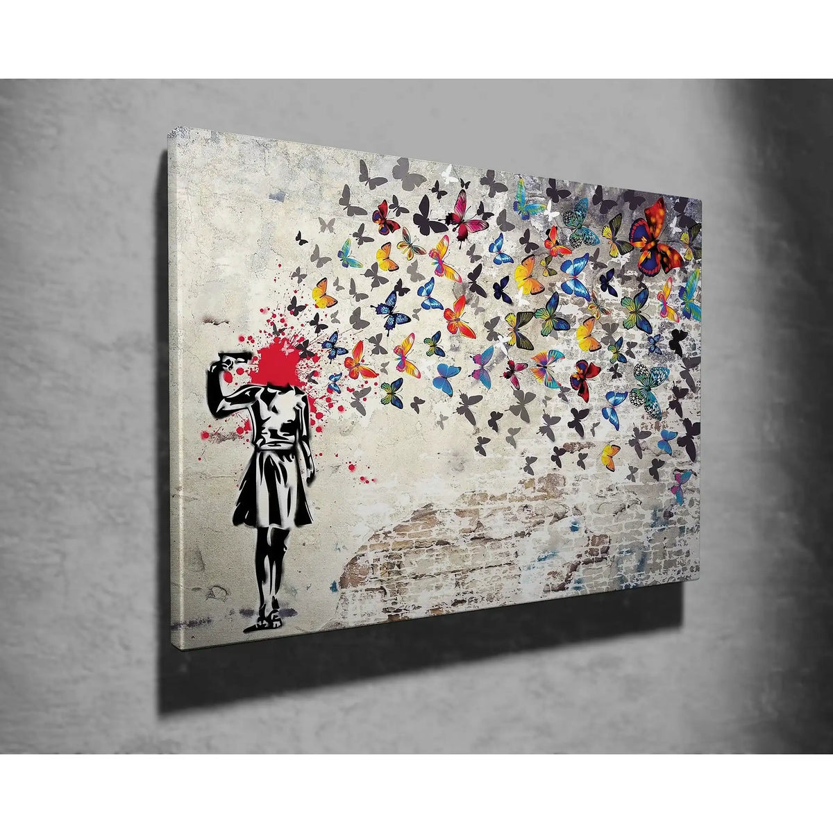 Tablou WY51, multicolor, pânză, 50x70 cm