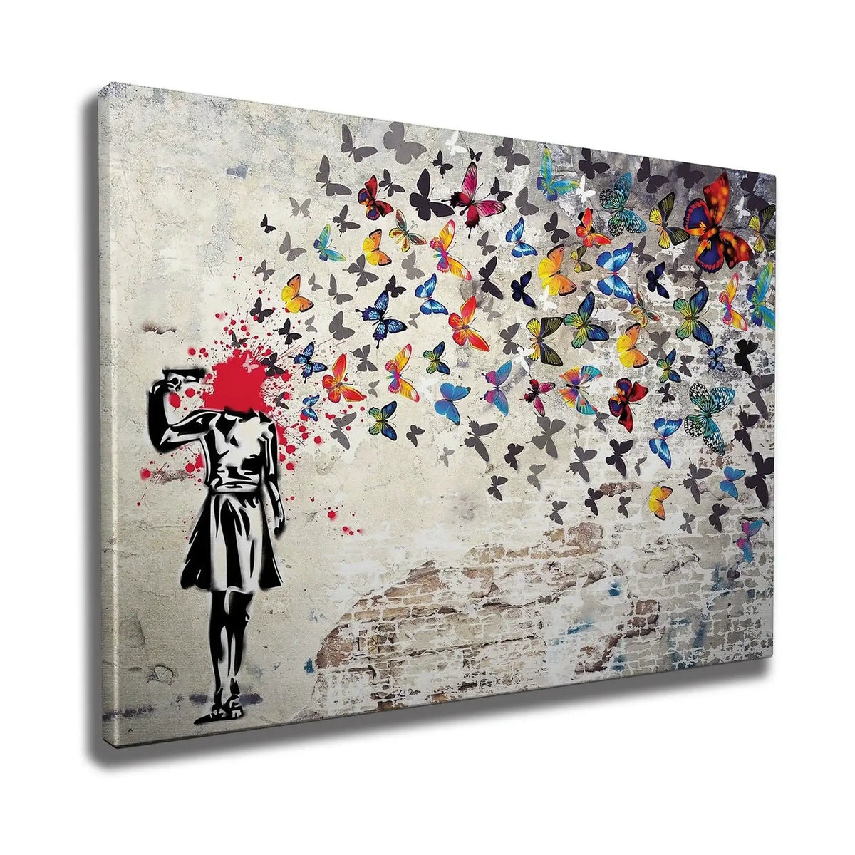 Tablou WY51, multicolor, pânză, 50x70 cm