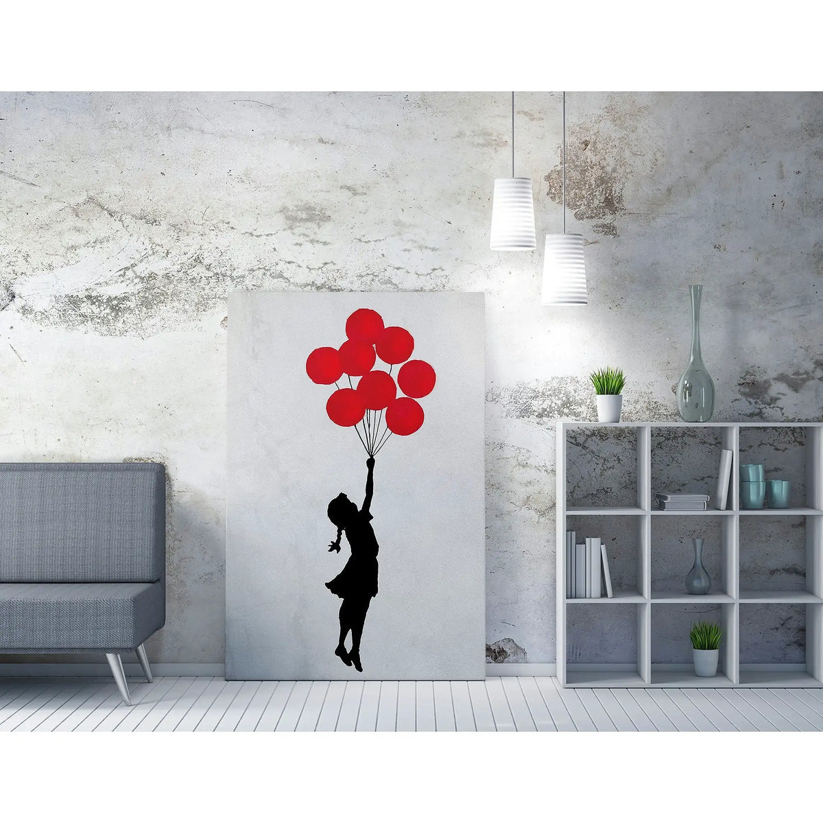 Tablou WY63, multicolor, pânză, 50x70 cm