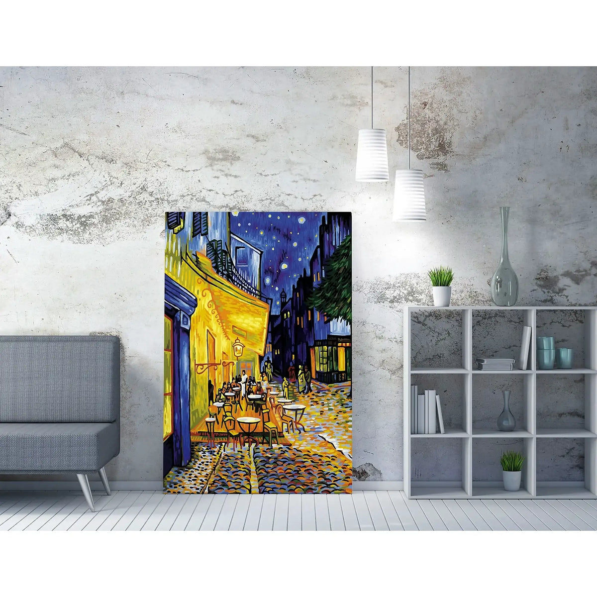 Tablou WY73, multicolor, pânză, 50x70 cm