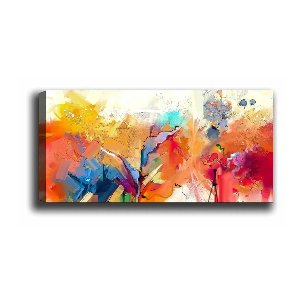 Tablou YTY1040210842, multicolor, pânză, 50x120 cm