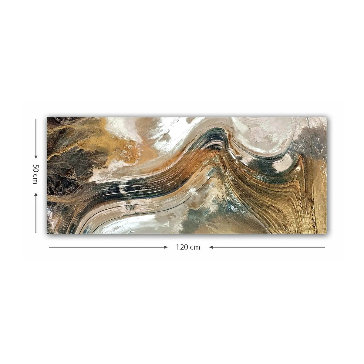 Tablou YTY1108257140, multicolor, pânză, 50x120 cm