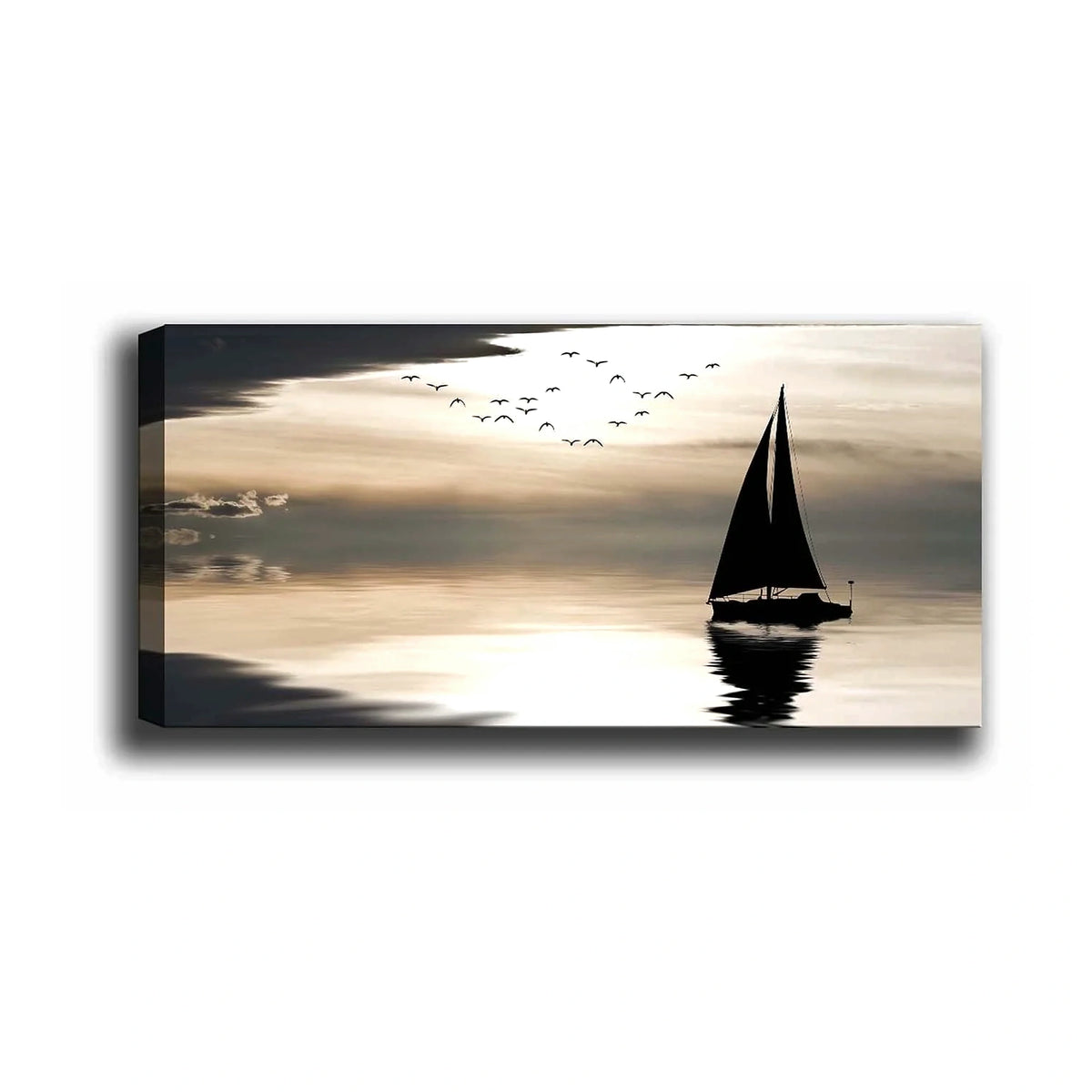 Tablou YTY247761010, multicolor, pânză, 50x120 cm