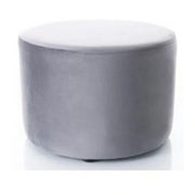 Taburet DOTI A, stofa catifelata gri inchis - Bluvel 14, 43x43x32 cm