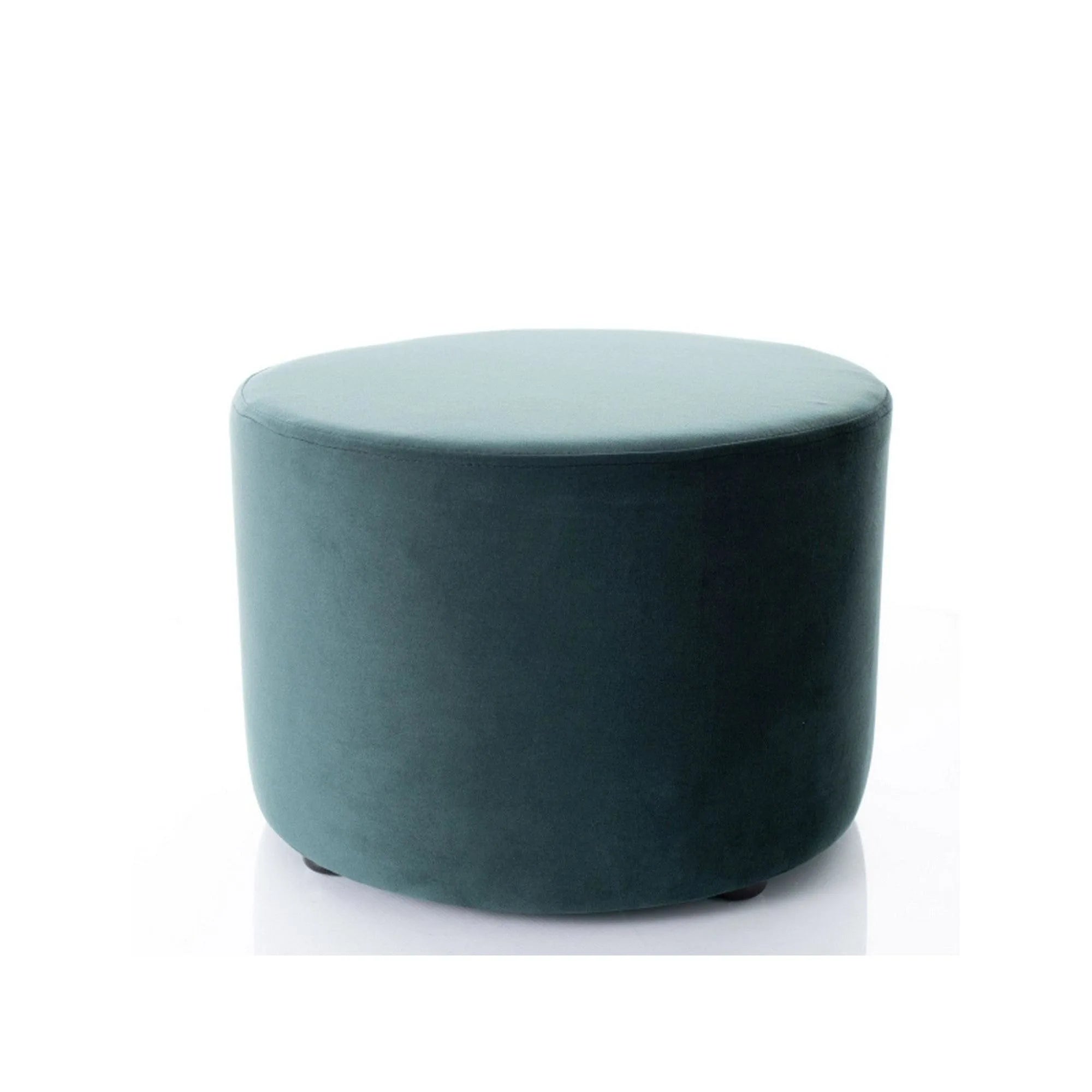 Taburet DOTI A, stofa catifelata verde - Bluvel 78, 43x43x32 cm