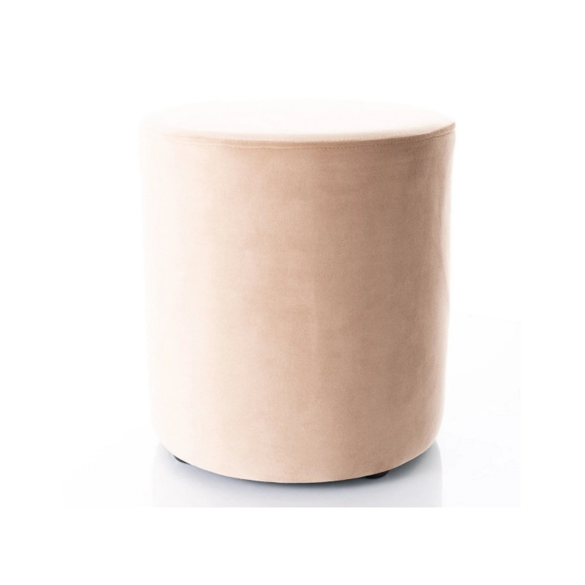 Taburet DOTI B, stofa catifelata bej - Bluvel 28, 38x38x42 cm