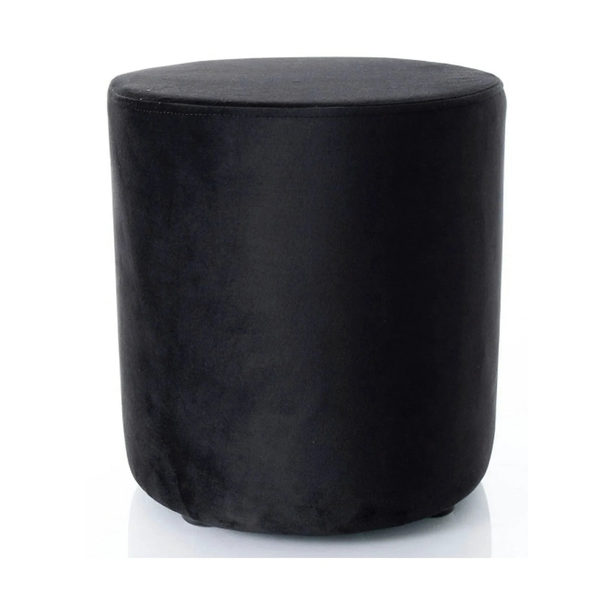Taburet DOTI B, stofa catifelata negru - Bluvel 19, 38x38x42 cm