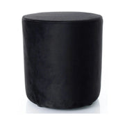 Taburet DOTI B, stofa catifelata negru - Bluvel 19, 38x38x42 cm