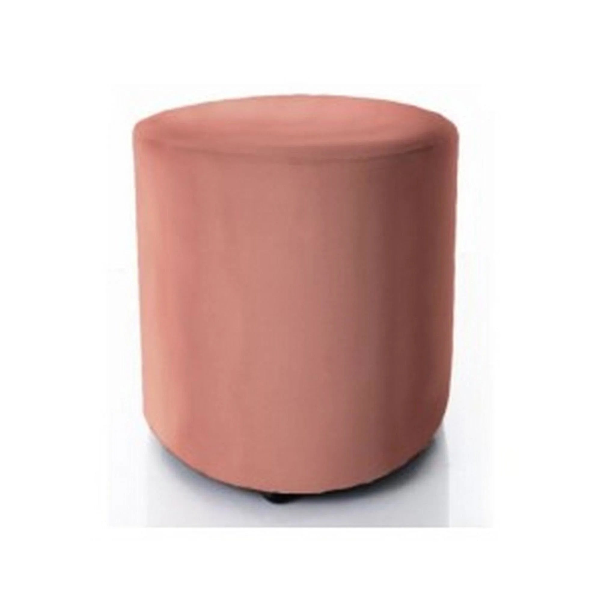 Taburet DOTI B, stofa catifelata roz - Bluvel 52, 38x38x42 cm