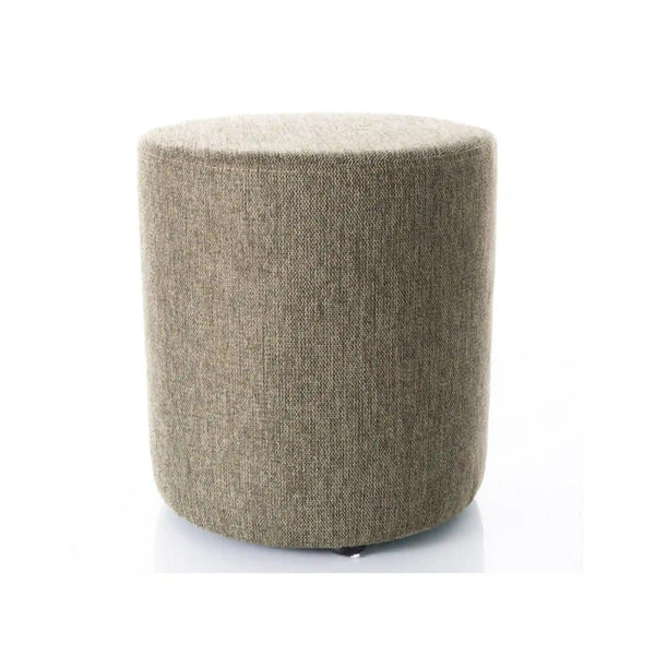 Taburet DOTI B, stofa clasica verde olive - Brego 77, 38x38x42 cm