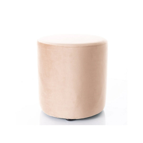 Taburet DOTI C, stofa catifelata bej - Bluvel 28, 33x33x36 cm