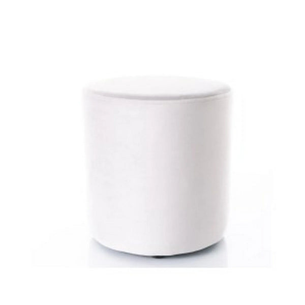 Taburet DOTI C, stofa catifelata gri deschis - Bluvel 03, 33x33x36 cm