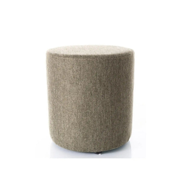 Taburet DOTI C, stofa clasica verde olive - Brego 77, 33x33x36 cm