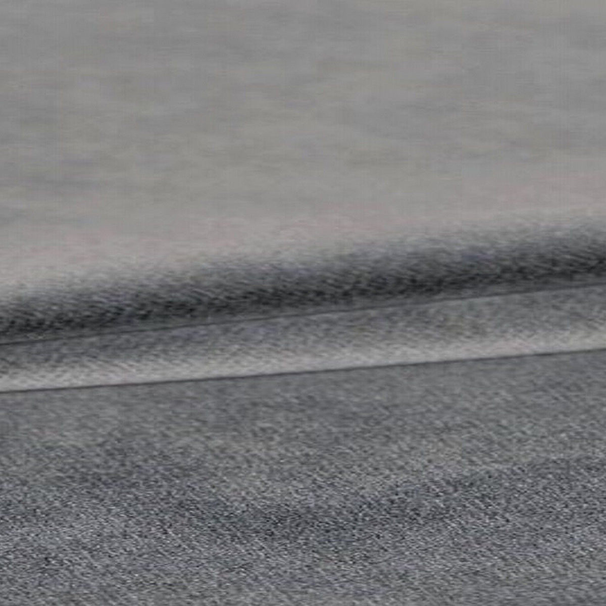 Taburet SOLANO, stofa catifelata gri - Riviera 91, Gama Premium, 108x74x45 cm