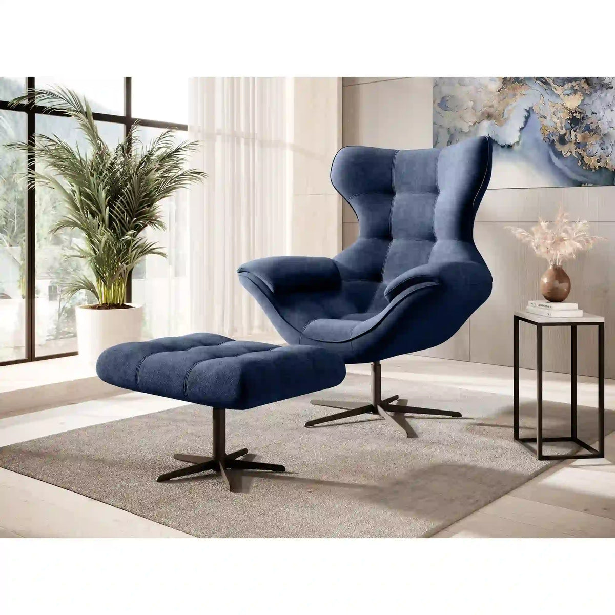 Taburet Yoga, personalizabil materiale Gama Premium, 70x46x45 cm