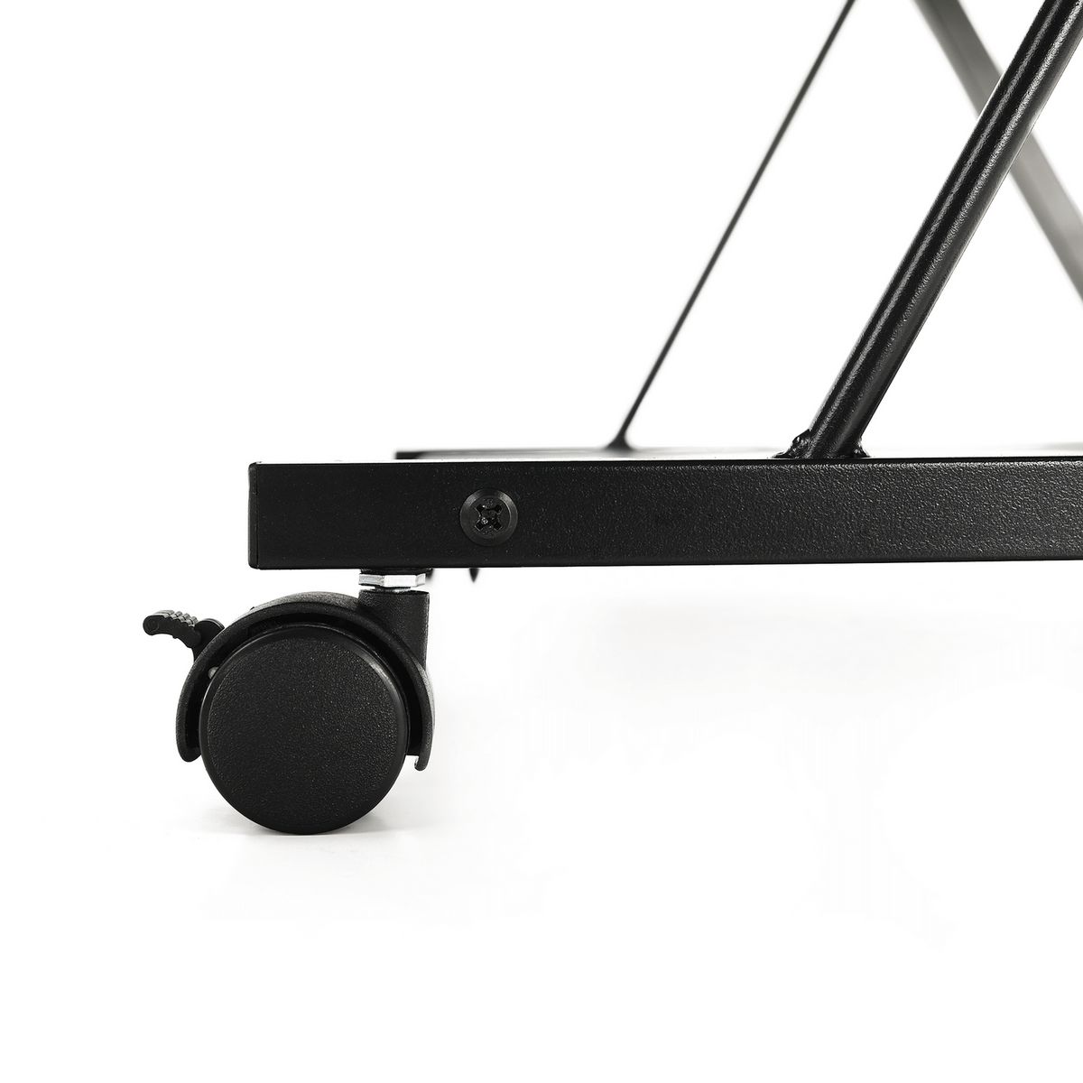 Masa PC TARAK, negru, PAL infoliat/metal, 60x48x73 cm