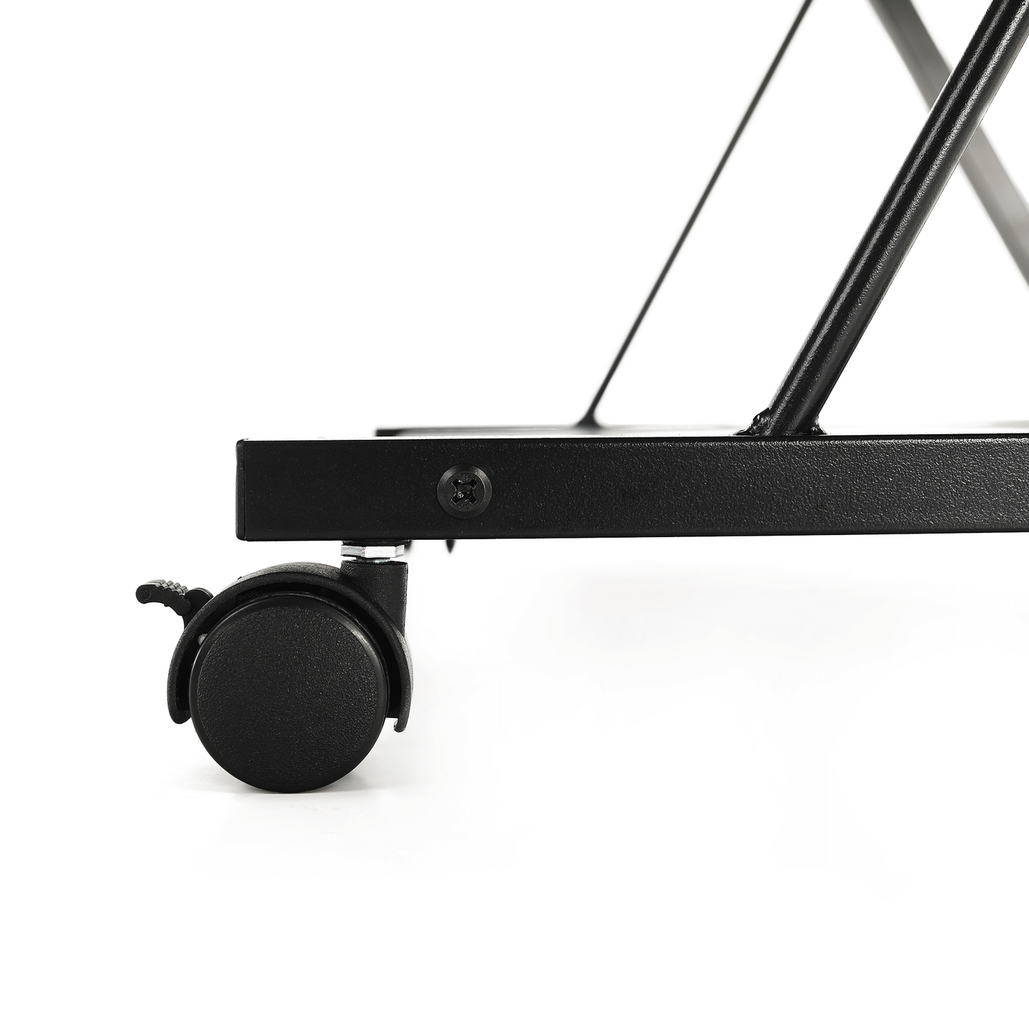Masa PC TARAK, negru, PAL infoliat/metal, 60x48x73 cm