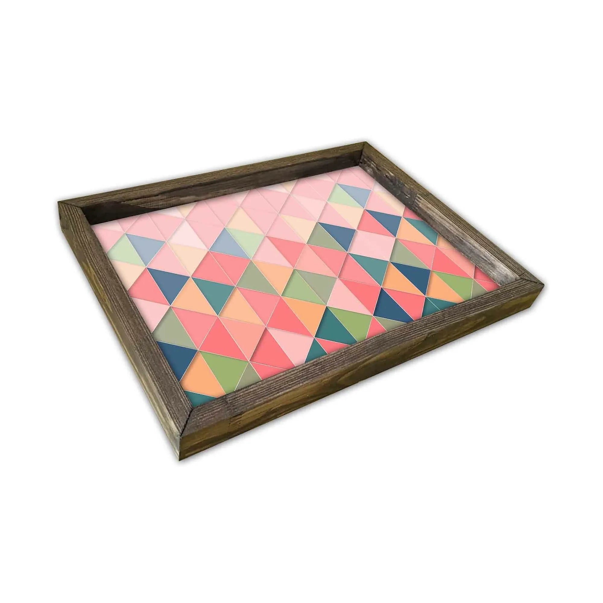 Tava AT-016, multicolor, lemn de pin, 40x30 cm