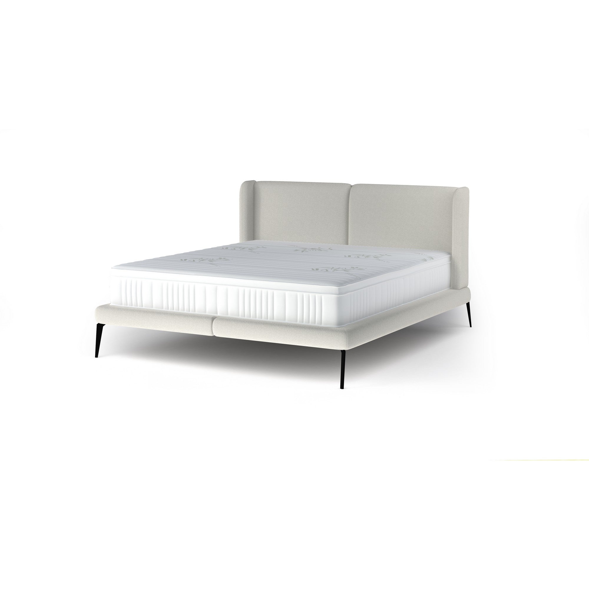 Pat TESSINA 160x200, personalizabil materiale Gama Premium, cu somiera