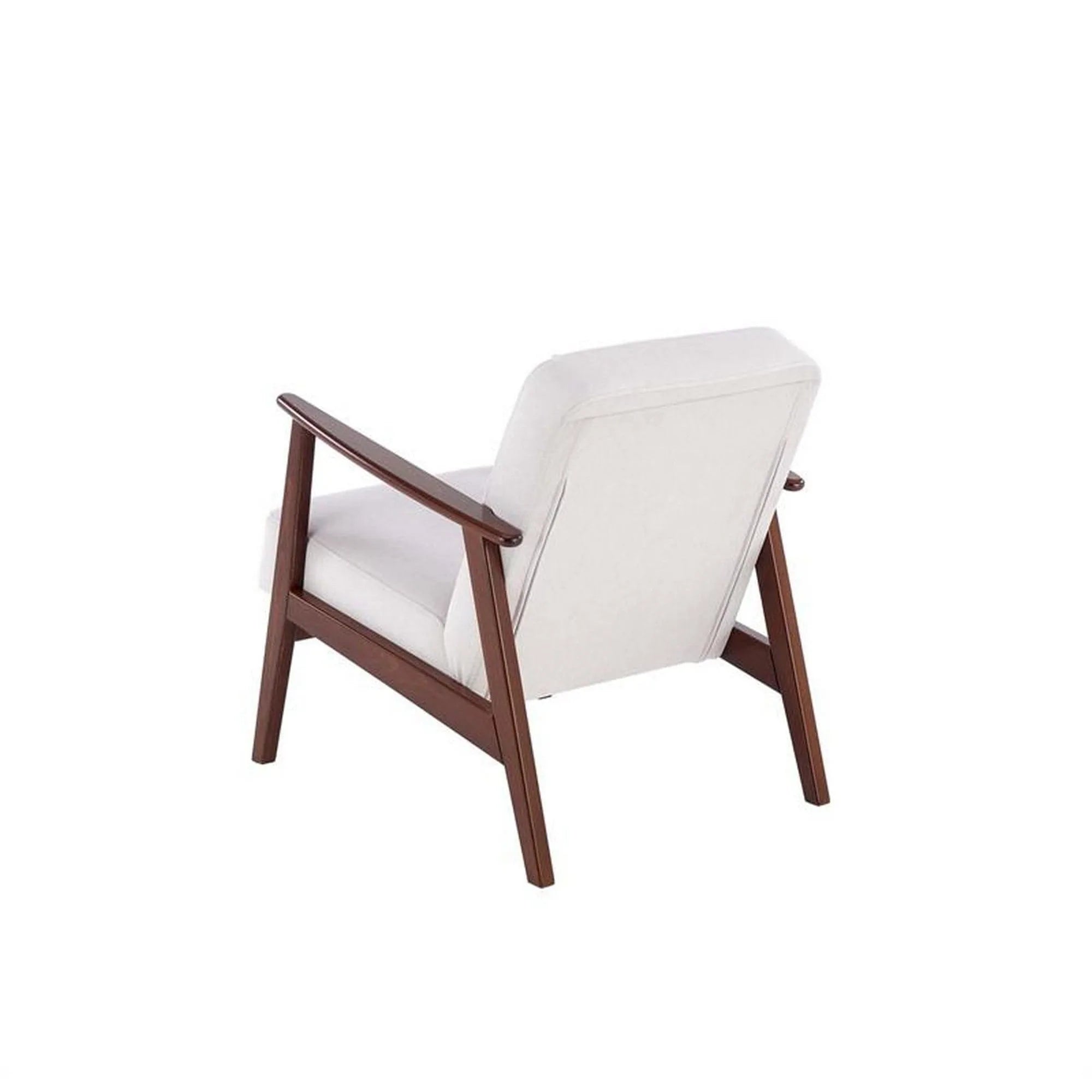 Fotoliu MILANO 1S, stofa catifelata crem - Castel 04, 65x77x77 cm