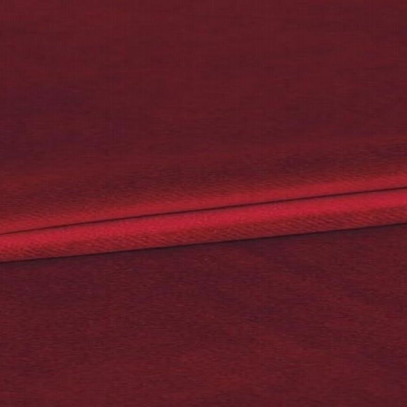 Coltar PLAZA MINI, sezlong dreapta, stofa catifelata rosie - Riviera 61, Gama Premium, reglaj electric, tetiere reglabile, 270x177x76/99 cm