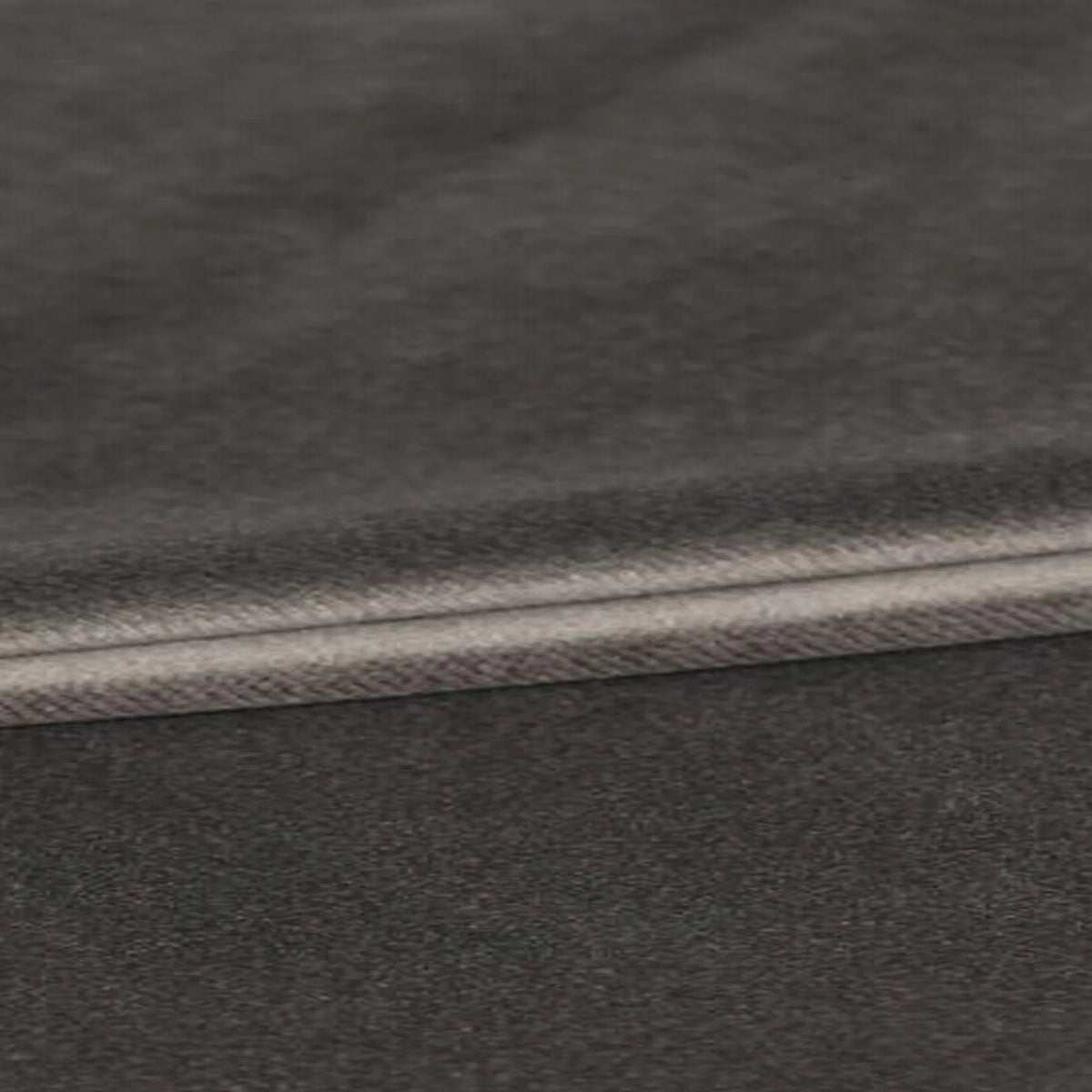 Canapea extensibila GANDI 140, stofa catifelata gri inchis - Riviera 97, Gama Premium, cu tetiere reglabile, 207x102x95 cm