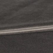 Canapea extensibila GANDI 140, stofa catifelata gri inchis - Riviera 97, cu tetiere reglabile, 207x102x95 cm