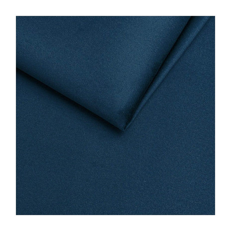 Sezlong KOBE, stofa catifelata albastru Monolith 77, reglaj electric, 158/178x58/86x35 cm