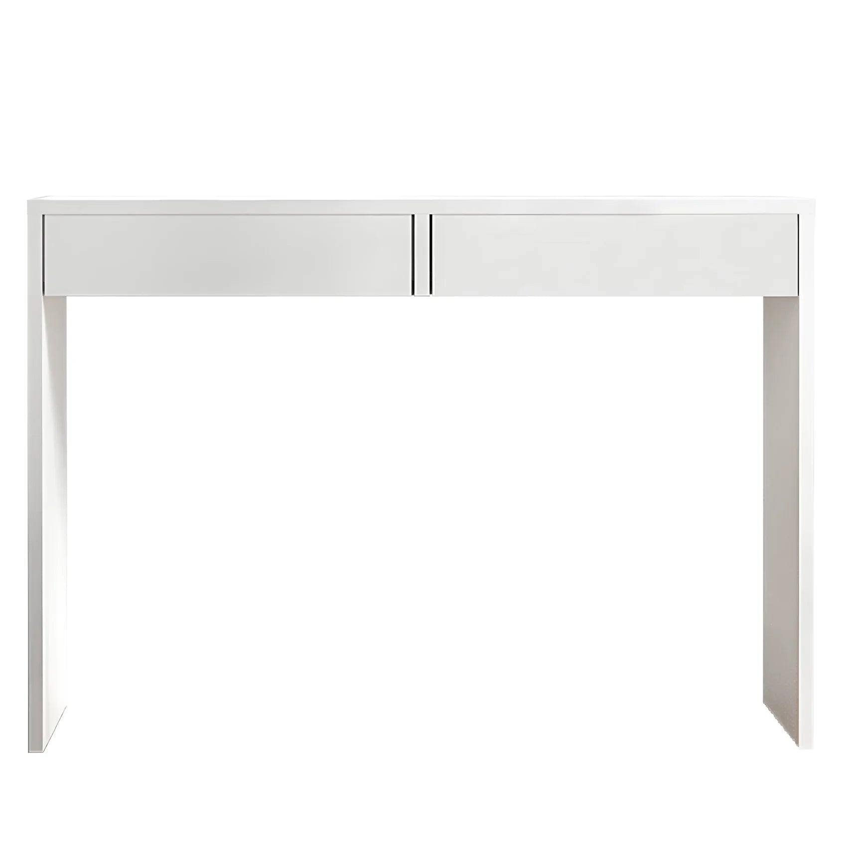 Masa de toaleta/masa birou VIOLET, alb, DTD laminat, 115x40x78 cm