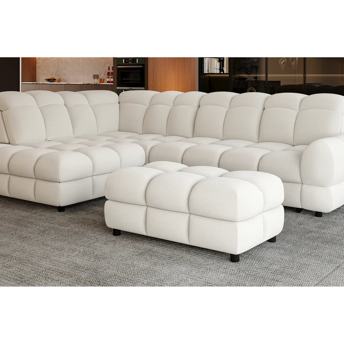Taburet TOLLO, personalizabil materiale gama Oferta Avantaj, 100x60x42 cm