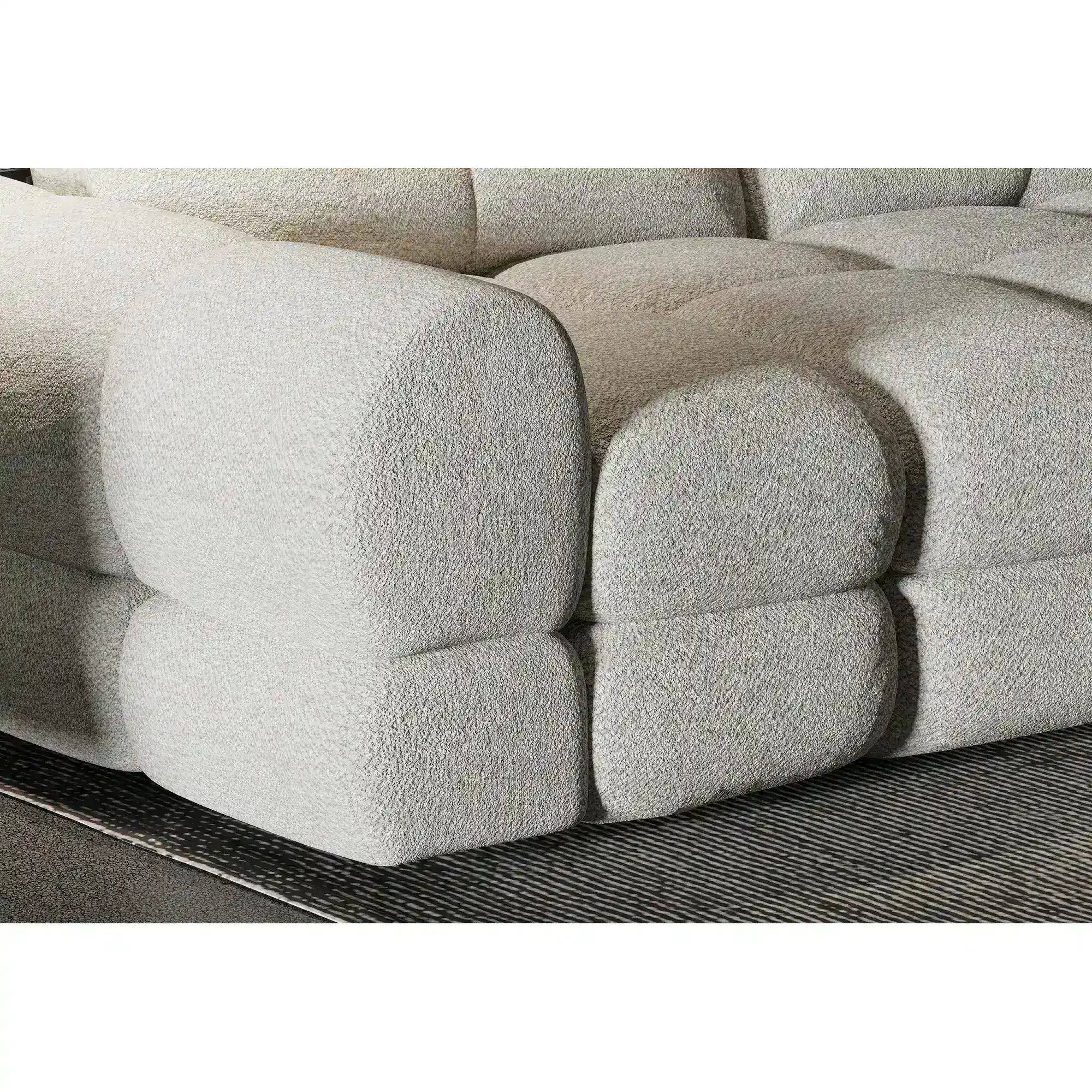 Coltar extensibil TOLLO MINI, sezlong dreapta, stofa catifelata galben mustar - Monolith 48, gama Oferta Avantaj, cu lada depozitare si reglaj electric, 283x171x105 cm