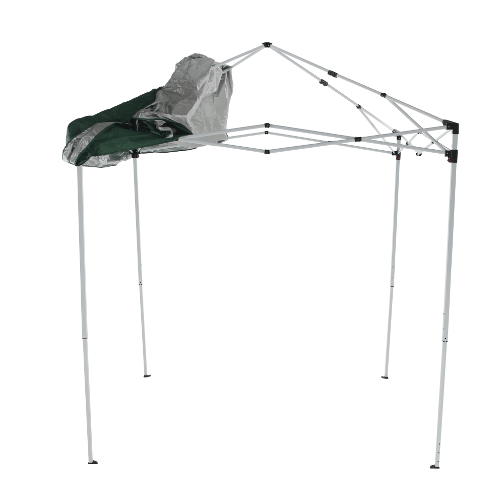 Cort gradina pliabil TREKAN TIP 1, verde, poliester/otel, 200x200x250 cm