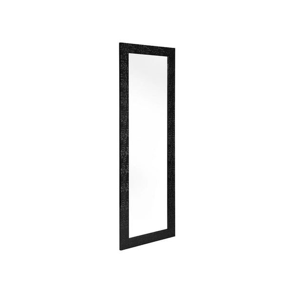 Oglinda ENZO, negru, plastic, 70x2x170 cm