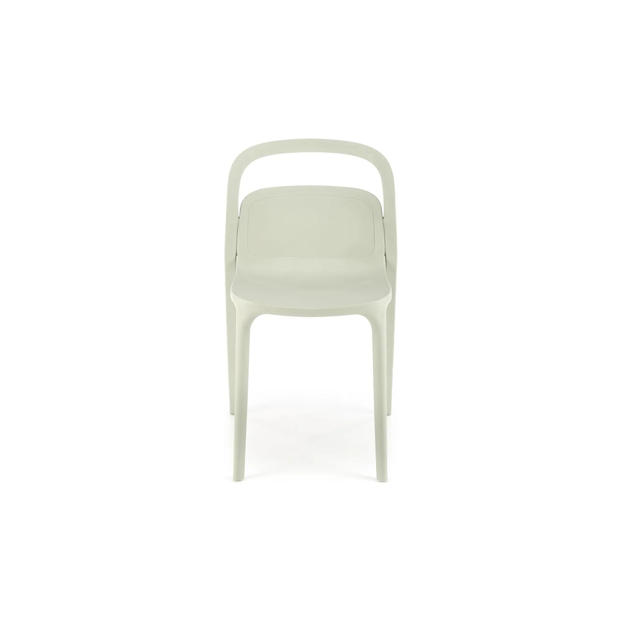 Scaun K490, verde menta, polipropilena, 46x55x80 cm