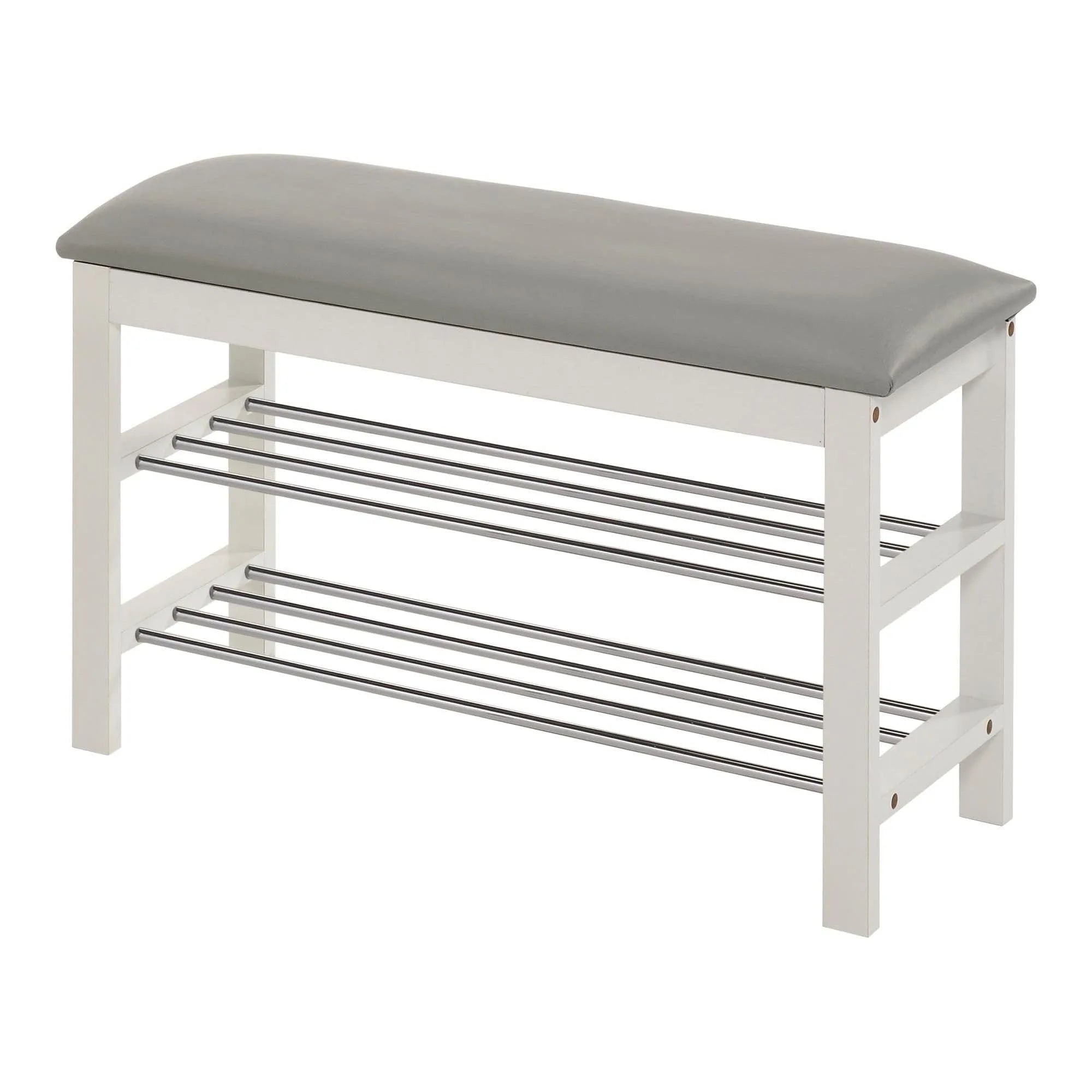 Pantofar ST11, gri/alb, 81x31x48 cm