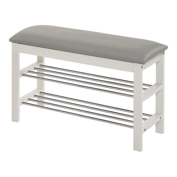 Pantofar ST11, gri/alb, 81x31x48 cm