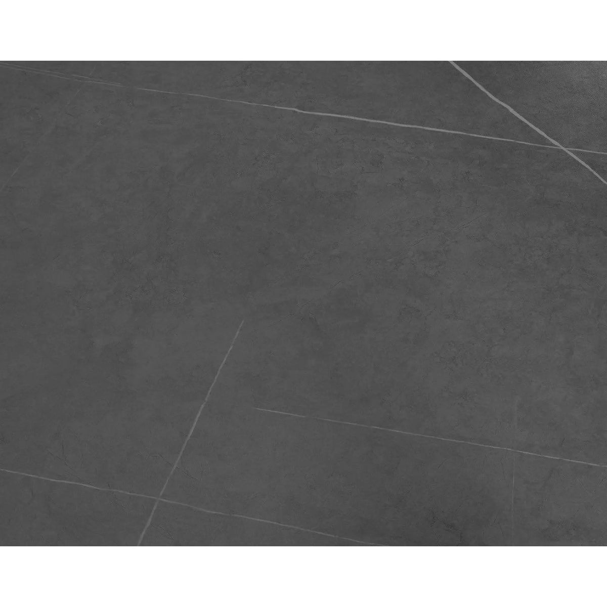 Masa extensibila VELA, gri cu efect de marmura, ceramica/metal, 110/170x75x76 cm