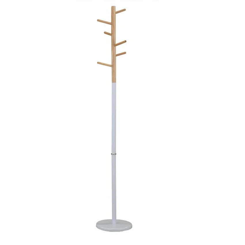 Cuier pom HORST, alb/stejar, metal/lemn, 30x180 cm