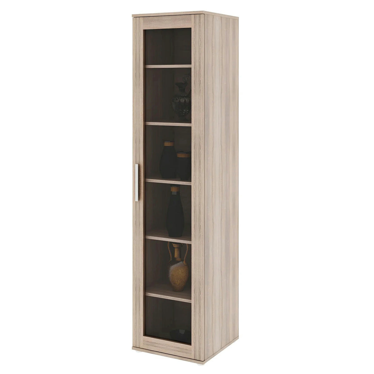 Vitrina DUNAJ Tip 4, stejar sonoma, PAL melaminat, 45x47x191 cm