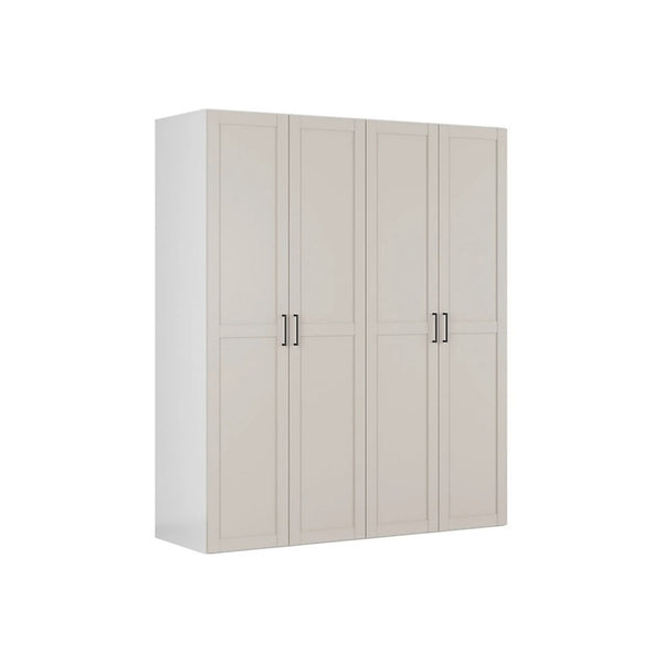 Dressing FLEX, casmir, PAL, cu 4 usi, 200x66x240 cm