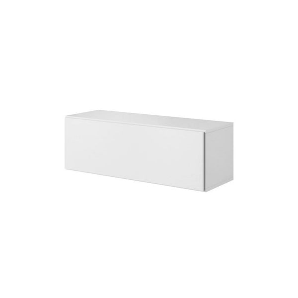 Dulap suspendat ROCO RO1, alb, PAL laminat, cu o usa, 113x39x38 cm
