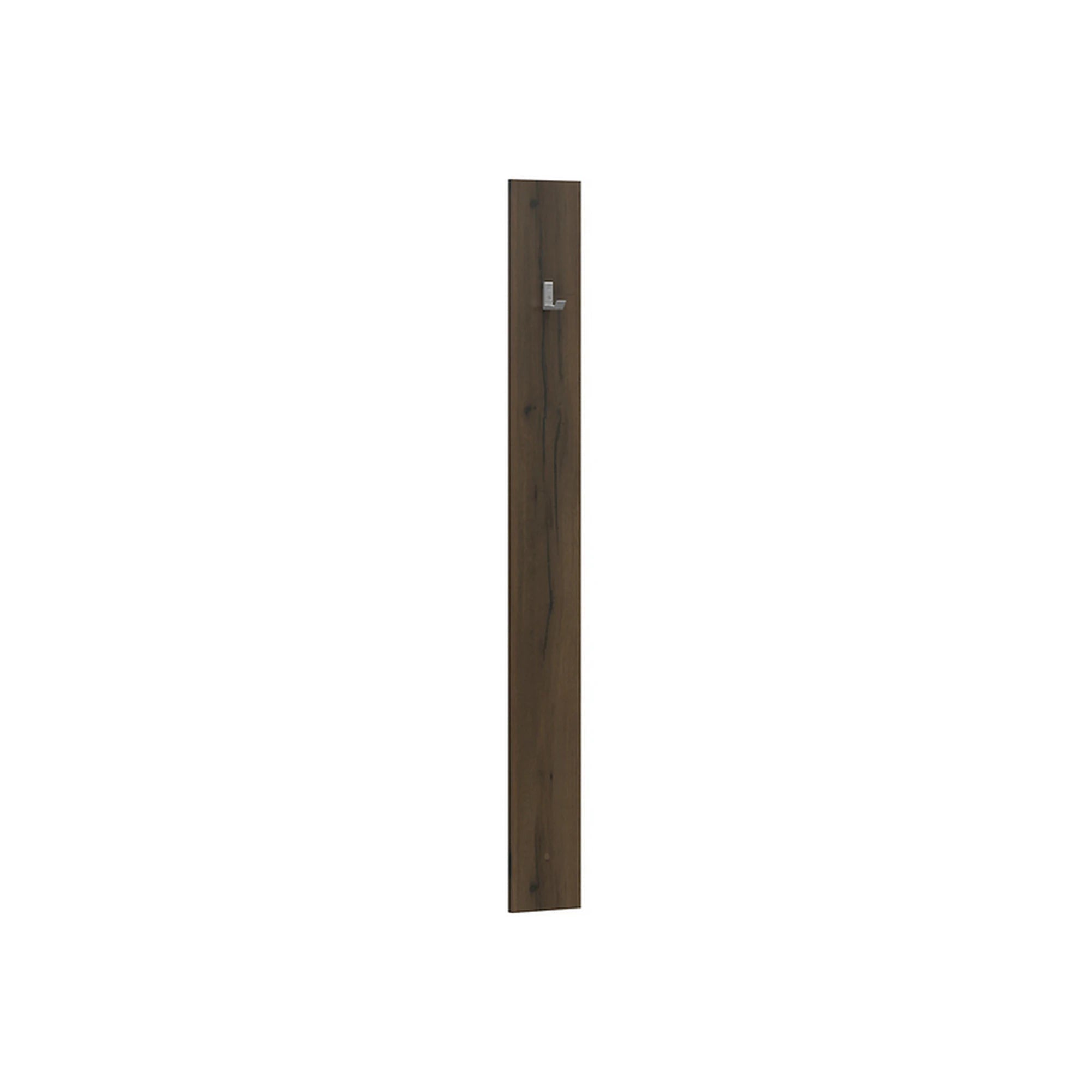 Cuier de perete NEPO PLUS, stejar, PAL laminat, 15x135 cm