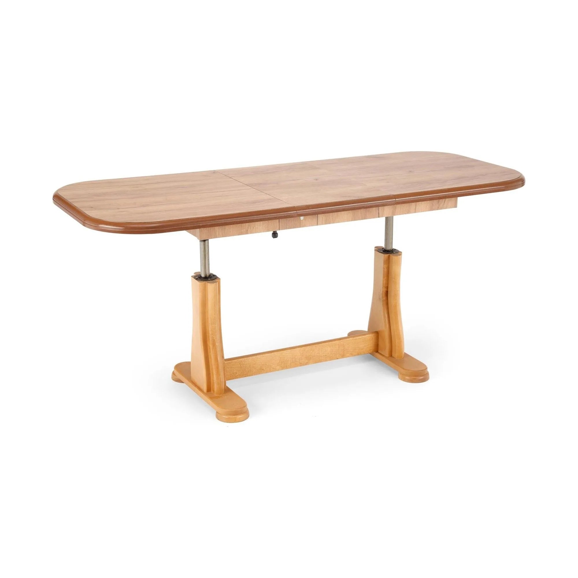 Masa extensibila TYMON, stejar, 125/164x65x60/72 cm