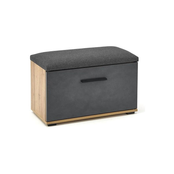 Pantofar LIMA ST2, stejar wotan/gri, 70x32x45 cm