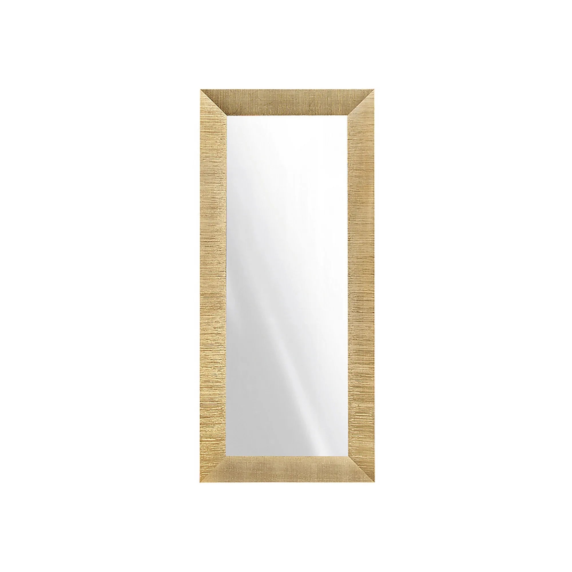Oglinda TERNI, auriu, lemn, 79x4x179 cm