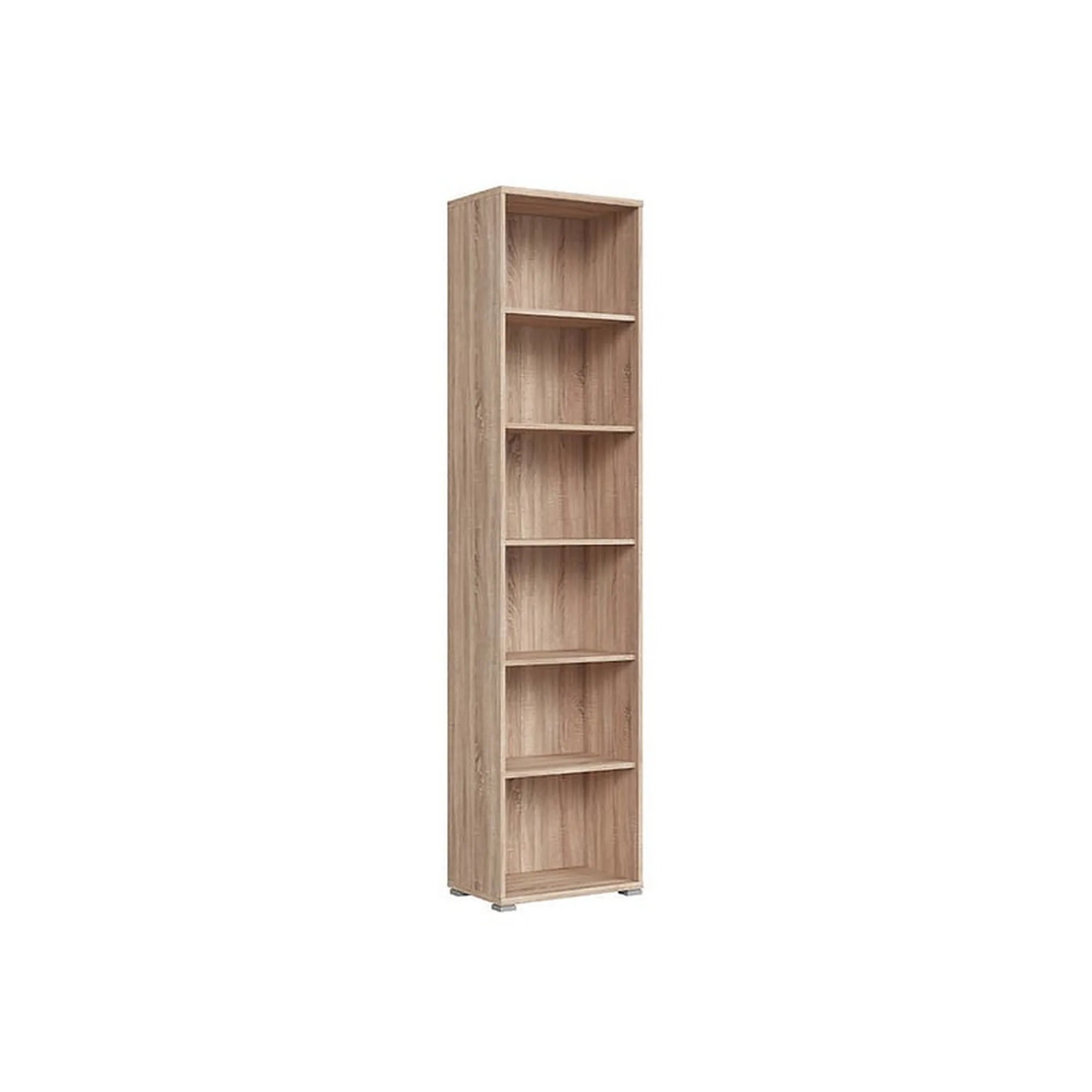 Biblioteca OFFICE, stejar sonoma, PAL laminat, 53x35x221 cm