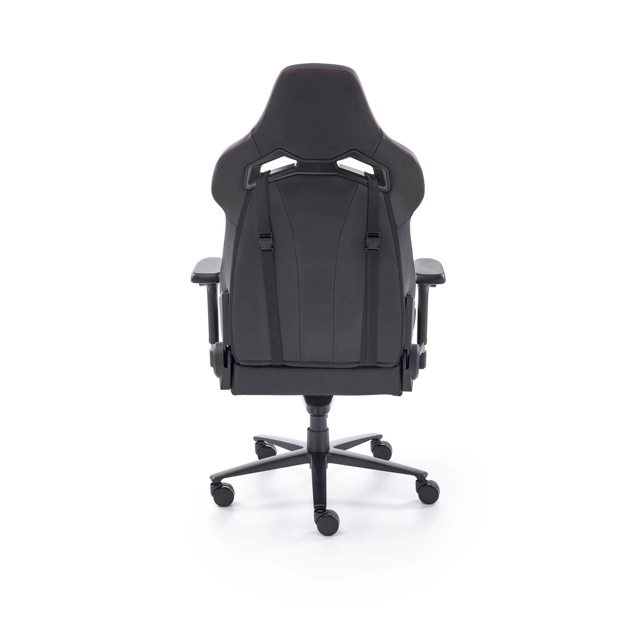 Scaun gaming BALDUR, negru, piele ecologica/metal, 80x75x129/134 cm