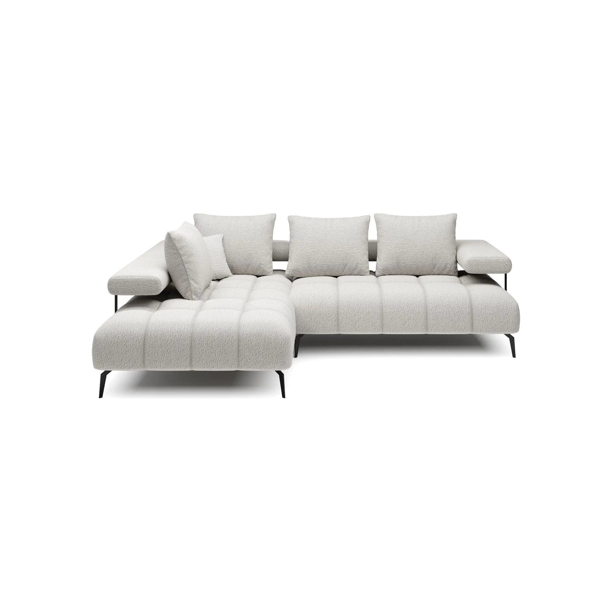 Coltar MAGNETIC L, personalizabil materiale gama Premium, cu reglaj electric, 258x210x86 cm